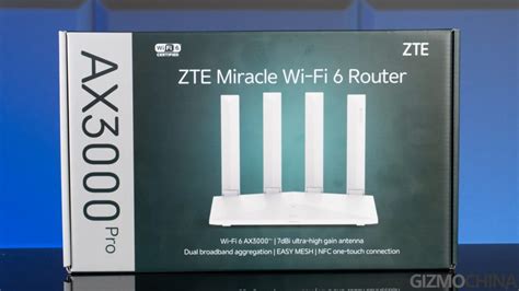 Zte Miracle Wifi Ax Pro Review Gizmochina