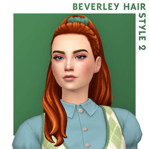 Quirky Introvert CC Imogen Hair