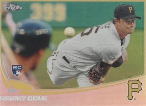 2013 Topps Chrome Refractor 210 Gerrit Cole Rc For Sale Online Ebay