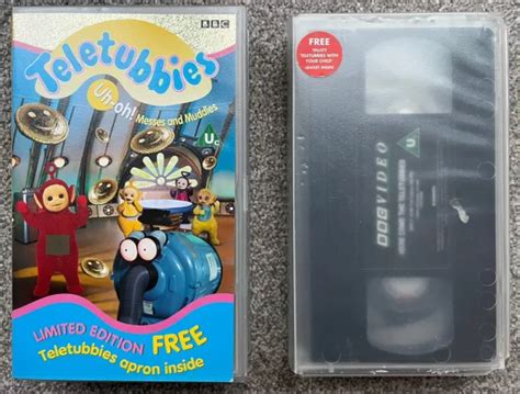 TELETUBBIES - UH-OH! Messes And Muddles - Collector's Limited Edition (VHS 1998) £4.99 - PicClick UK