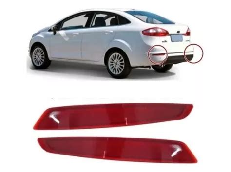 Refletor Parachoque Traseiro New Fiesta Sedan 2013 A 2019