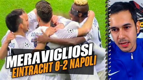 UNA SQUADRA MERAVIGLIOSA EINTRACHT FRANCOFORTE NAPOLI 0 2 YouTube