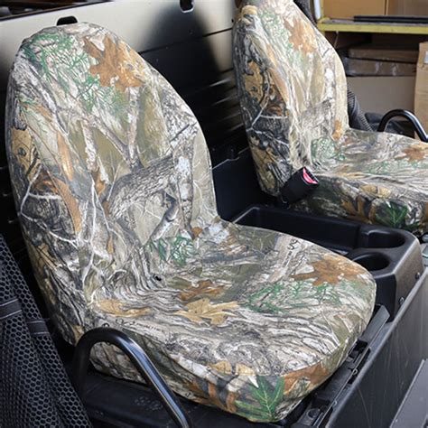 John Deere Black Mountain All Terrain High Back Inch Seat Cover Camo