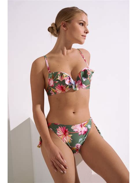 Lisca Biustonosz bikini w kolorze oliwkowo jasnoróżowym najlepsze