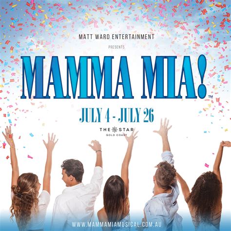 Smash Hit Musical Mamma Mia Hits The Gold Coast In 2020 News