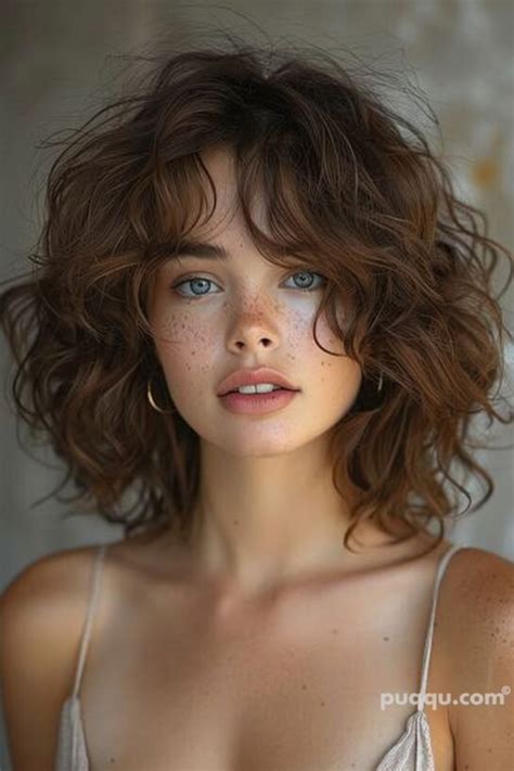 Curtain Bangs Curly Hair Styling Tips Ideas Puqqu