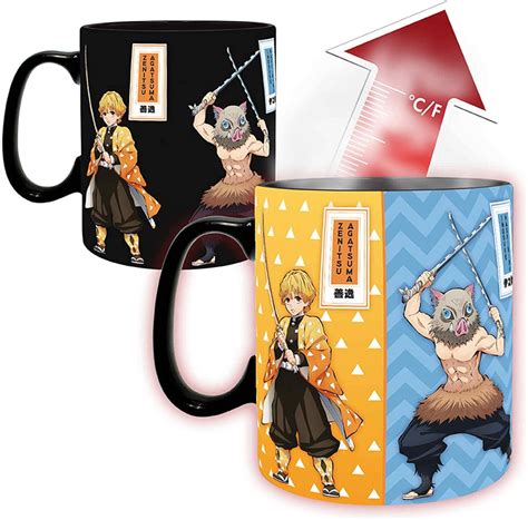 Amazon Abystyle Demon Slayer Taza De Cer Mica Que Cambia De