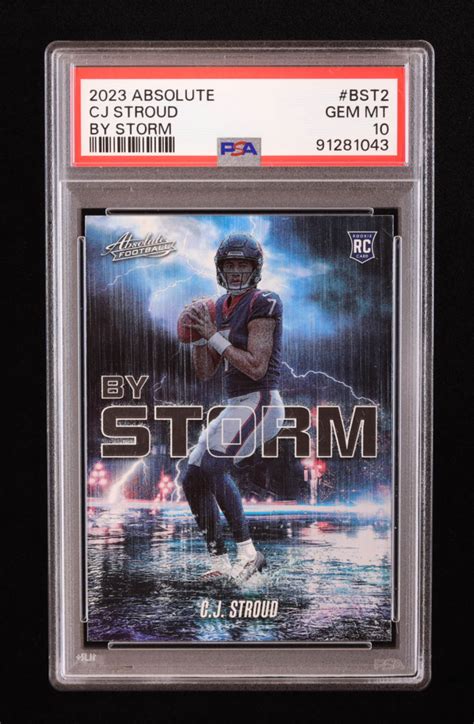 Cj Stroud Absolute By Storm Rc Psa Pristine Auction