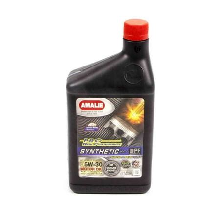 Amalie Pro High Performance 5W30 Motor Oil 1 qt P/N 75666-56 - Walmart.com