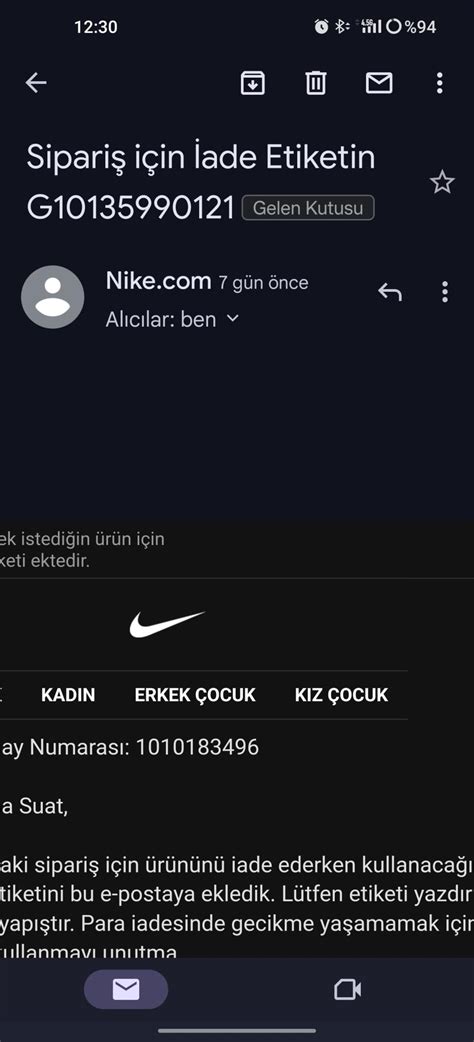 Nike Al Veri Ma Duriyeti Ikayetvar