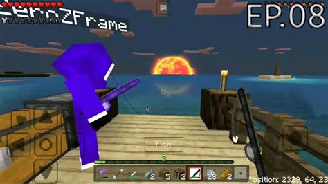 Minecraft Pe 105 เอาชีวิตรอด แมพbeck Ep08 ให้กำลังใจ Beck