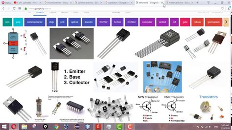 Basic Electronic Components Used In Circuits Youtube