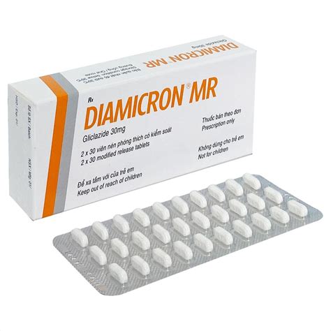 Diamicron MR 30mg H2vi30v Servier