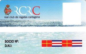 Functional Card Real Club De Regatas Cartagena Clubs Yacht Clubs