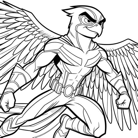 65 Falcon Coloring Pages For Free Printable