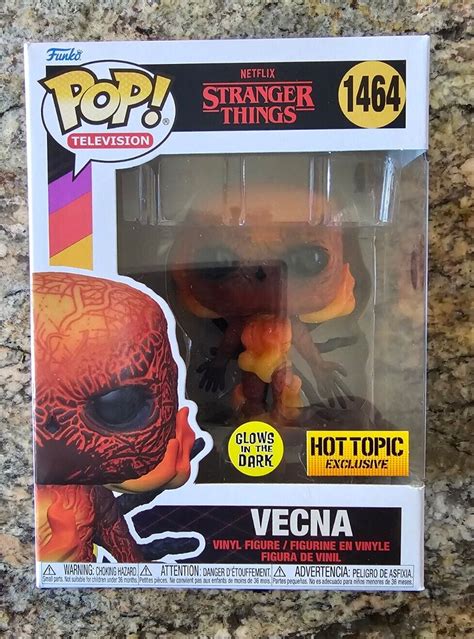 Funko Pop Stranger Things Vecna Gitd Hot Topic Exclusive Ebay