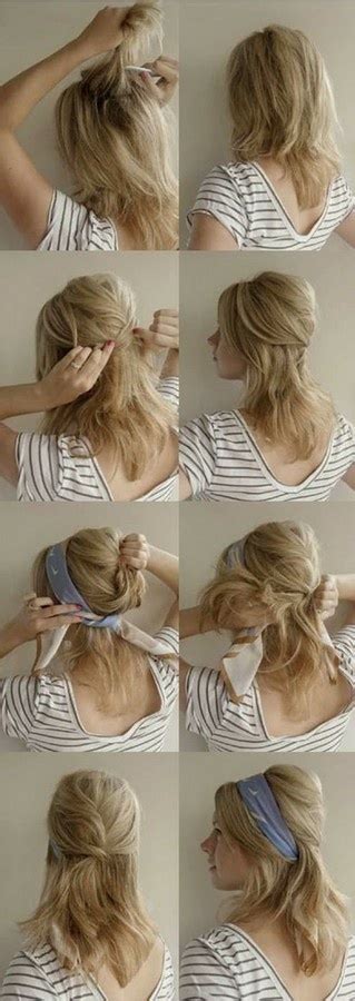 14 Tutorials For Bandana Hairstyles Pretty Designs