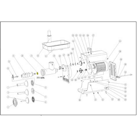 Lem Meat Grinder Parts Diagram