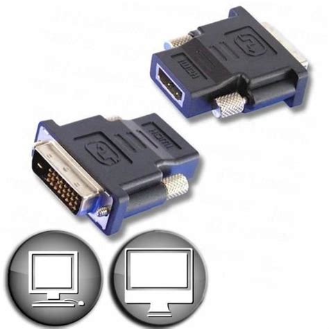 Adaptateur HDMI femelle DVI mâle Cdiscount TV Son Photo