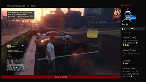 Gta V Roleplay En Ps4 En Vivo De Godofthunder35 Youtube