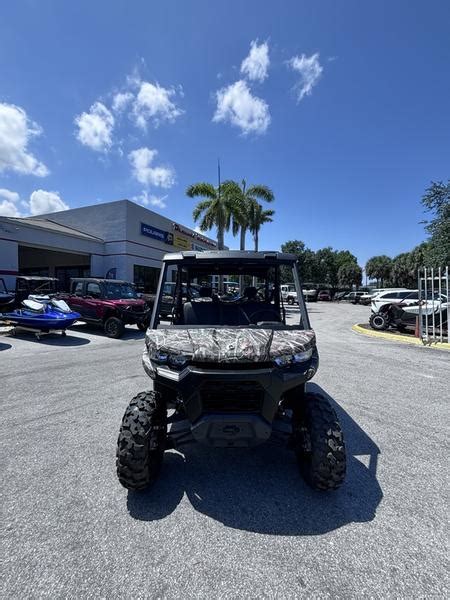 2024 Can Am Defender MAX DPS HD7 Wildland Camo Broward Motorsports