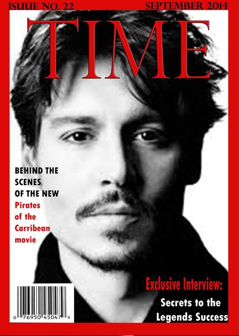 My Time Magazine Cover Magazine Front Cover Time Magazine Johnny Depp