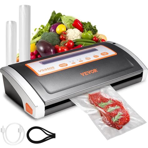 Vevor Vacuum Sealer Machine Kpa W Powerful Multifunctional For