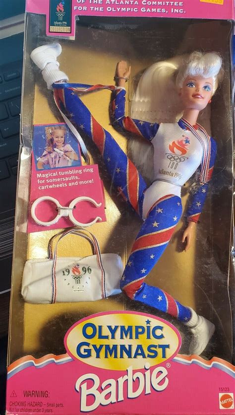 Olympic Gymnast Barbie Doll 1996 Vintage In Box Values MAVIN