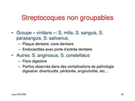 Ppt Infections Streptococciques Et Infections Des Tissus Mous