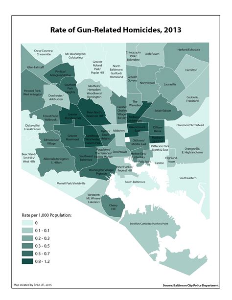 Gallery Vital Signs 13 Crime And Safety Maps Bnia Baltimore