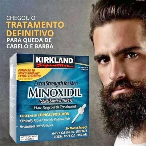 Minoxidil Kirkland 5 Pronta Entrega Entrega 🥇 Posot Class