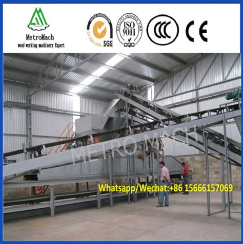 China Semi Automatic Particle Board Production Line Machine For Small