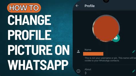 How To Change Your Profile Picture In Whatsapp Edition Youtube