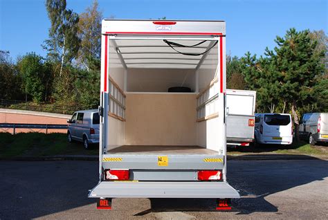 Mercedes Benz 4m 136 Luton Box Van With 500kg Column Tail Lift For