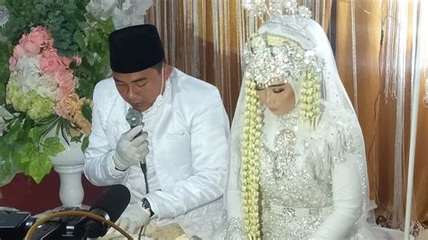 LIVE AKAD NIKAH FITRI GUNAWAN TATA RIAS RATNA PUJA YouTube