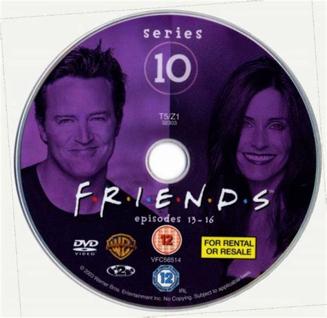 Friends Season 10 Dvd Cd4 Dvd Covers Cover Century Over 1000000