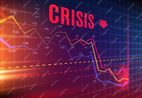 Crise Ou Quebra De Ações No Mercado Negociação De Perdas E