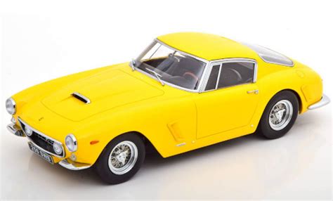 Miniature Ferrari Kk Scale Gt Swb Passo Corto Jaune