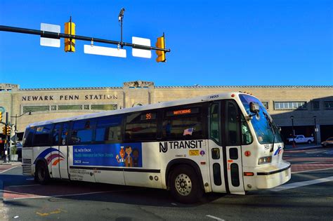 New Jersey Transit 1999 NovaBus RTS 06 1455 Operating On T Flickr