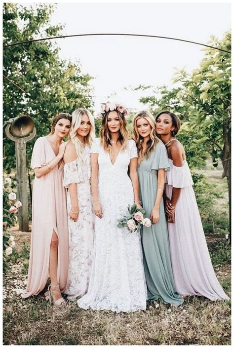 Trending Top Mix And Match Bridesmaid Dresses For Gala