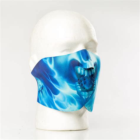 Skull Wings Neoprene Face Mask Neoprene Face Masks And Neodannas Zan