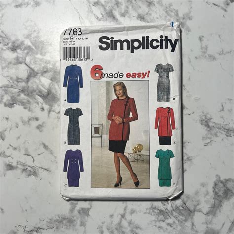 S Made Easy Misses Miss Petite Dress Or Tunic And Skirt Pattern