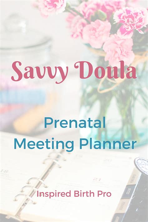 Prenatal Visit Planner Doula Forms For New Birth Doulas