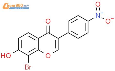 660389 46 8 4H 1 Benzopyran 4 One 8 Bromo 7 Hydroxy 3 4 Nitrophenyl