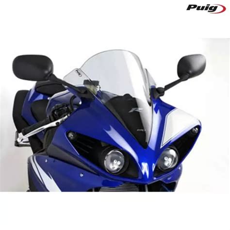 Puig H Pare Brise Racing Fum E Clair For Yamaha Yzf R