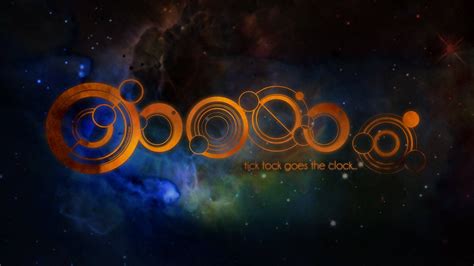 Download Gallifreyan Symbol From The Doctor Who Universe Wallpaper