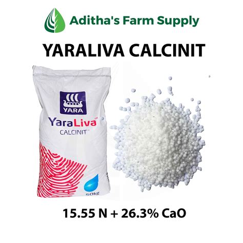 Yara Liva Calcinit 15 5 N 26 3 Cao Calcium Nitrate 200grams 1kg Shopee Philippines