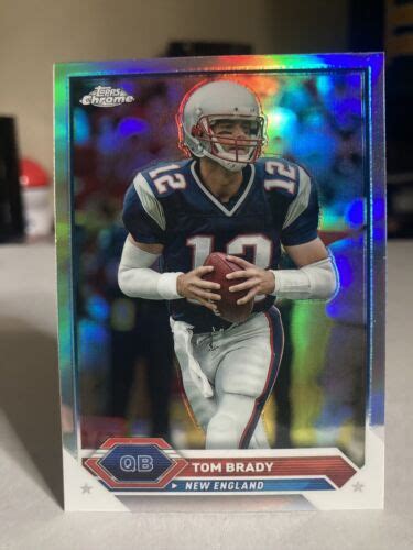 2023 Topps Composite Topps Chrome Refractor 14 Tom Brady New England