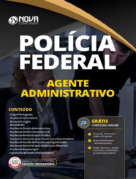 Apostila Preparat Ria Agente Administrativo Pf Concurso Policia