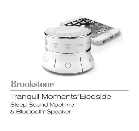 Brookstone Shower Speaker Instructions